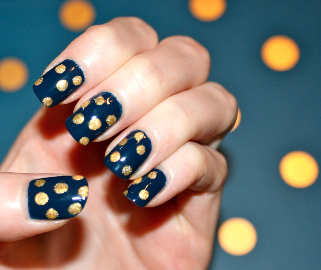 Polka Nail Art